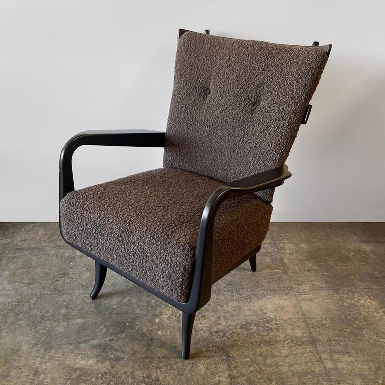 Brazilian Giuseppe Scapinelli Lounge Chair For Sale