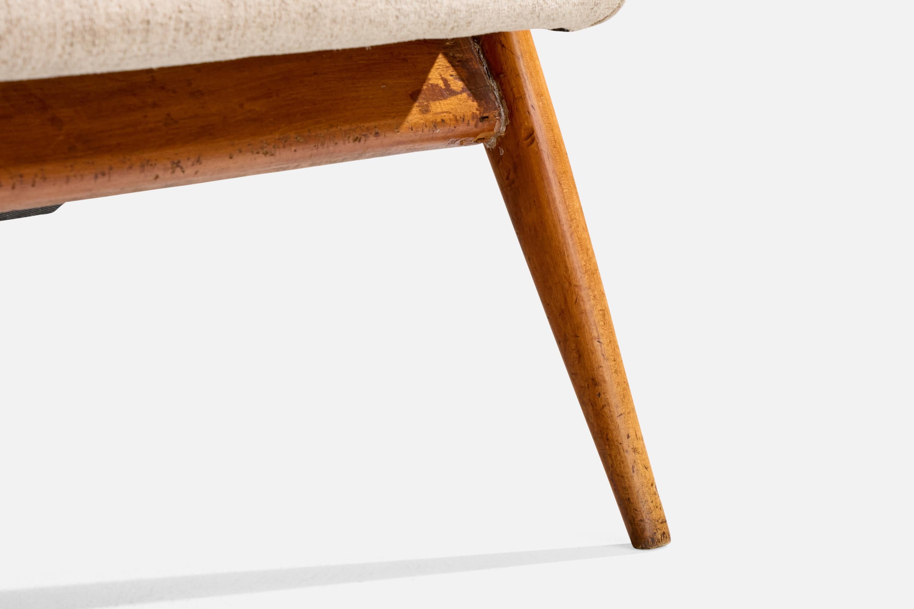 Giuseppe Scapinelli, Sillas de salón, Madera, Tela, Brasil, Años 50 en venta 8