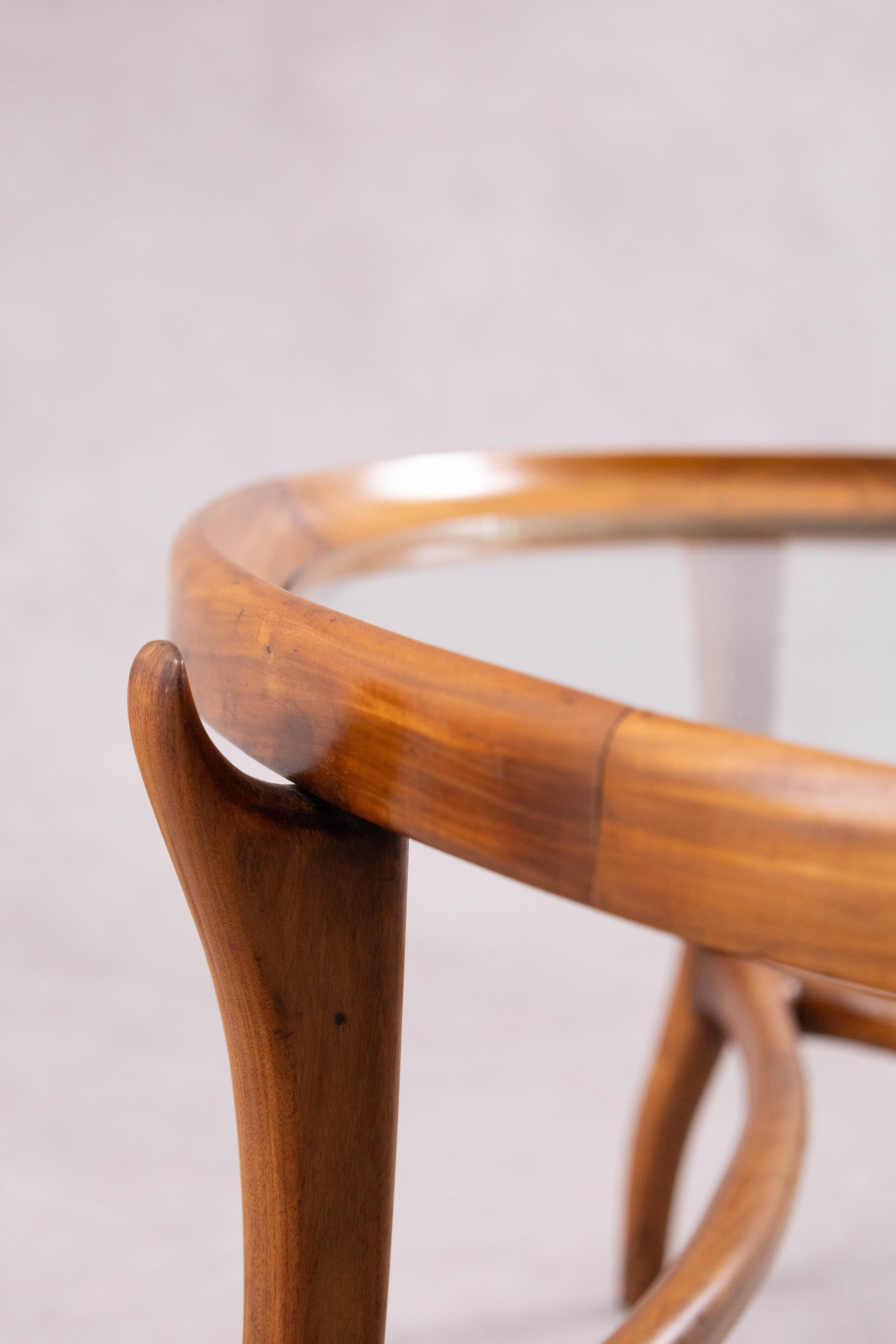 Verre Giuseppe Scapinelli, table basse 