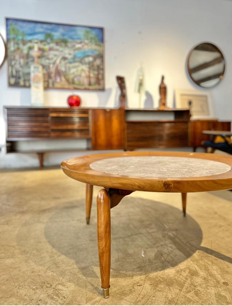 Brazilian Giuseppe Scapinelli. Mid-Century Modern Coffee Table 