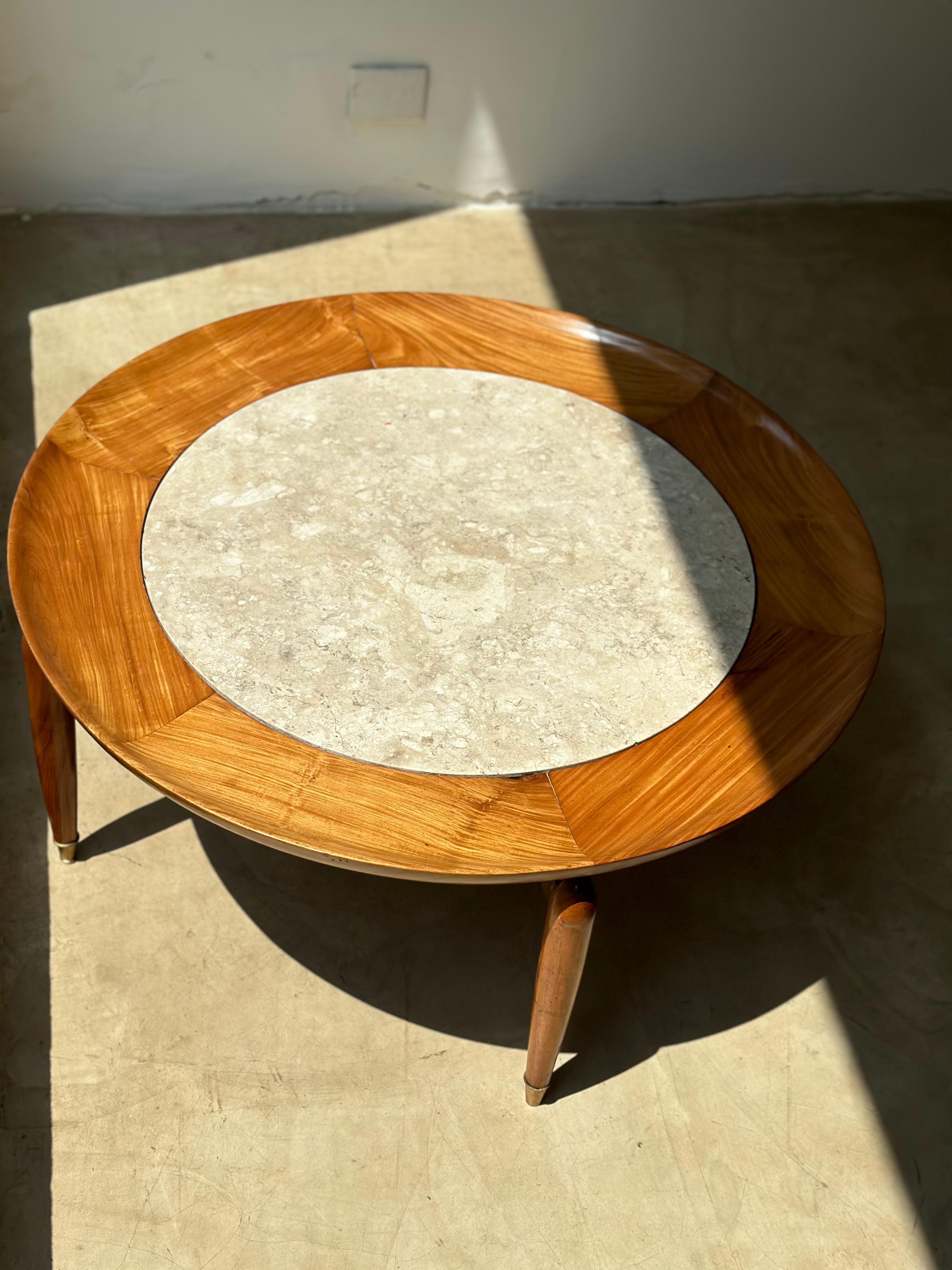 Giuseppe Scapinelli. Mid-Century Modern Coffee Table 