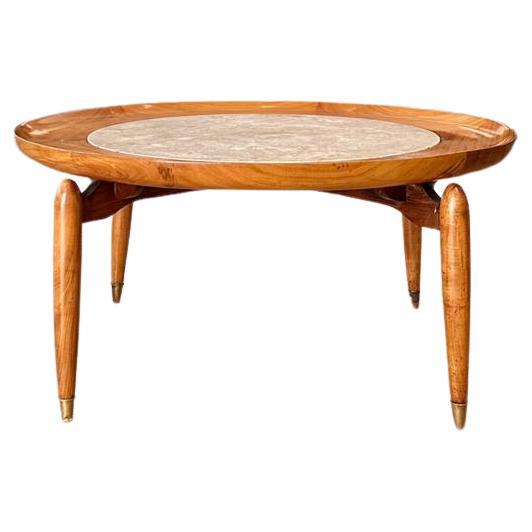 Giuseppe Scapinelli. Mid-Century Modern Coffee Table "Maracanã" in Caviúna Wood For Sale
