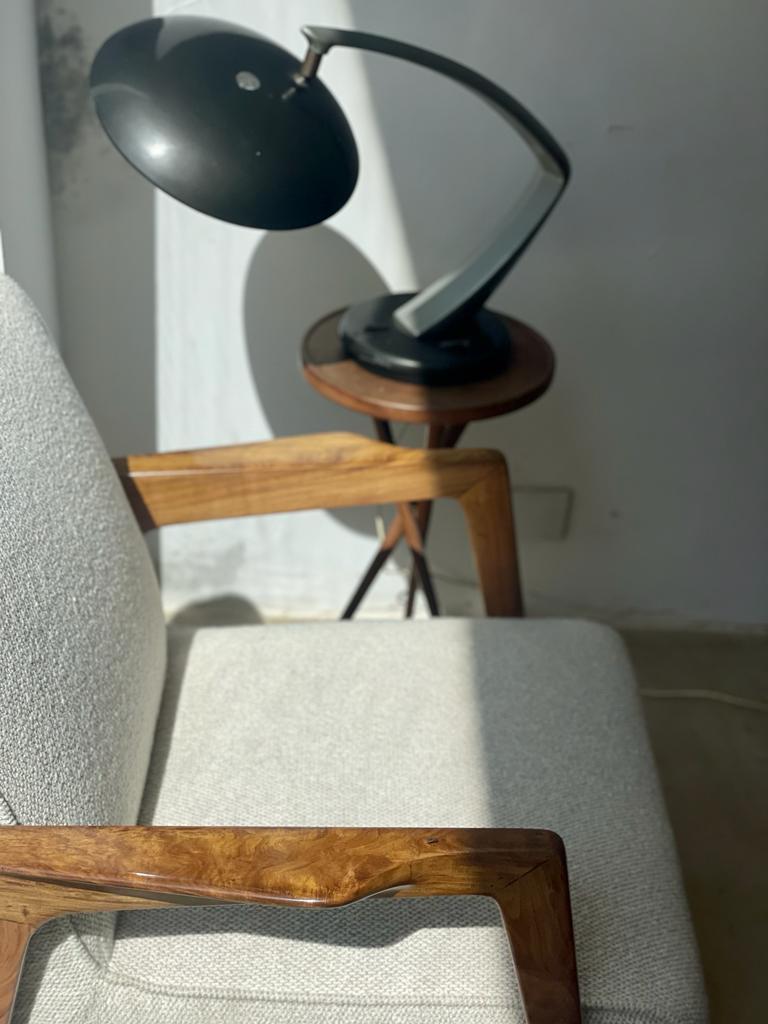Giuseppe Scapinelli. Modernes Sesselpaar aus Caviúna-Holz aus der Jahrhundertmitte im Angebot 3