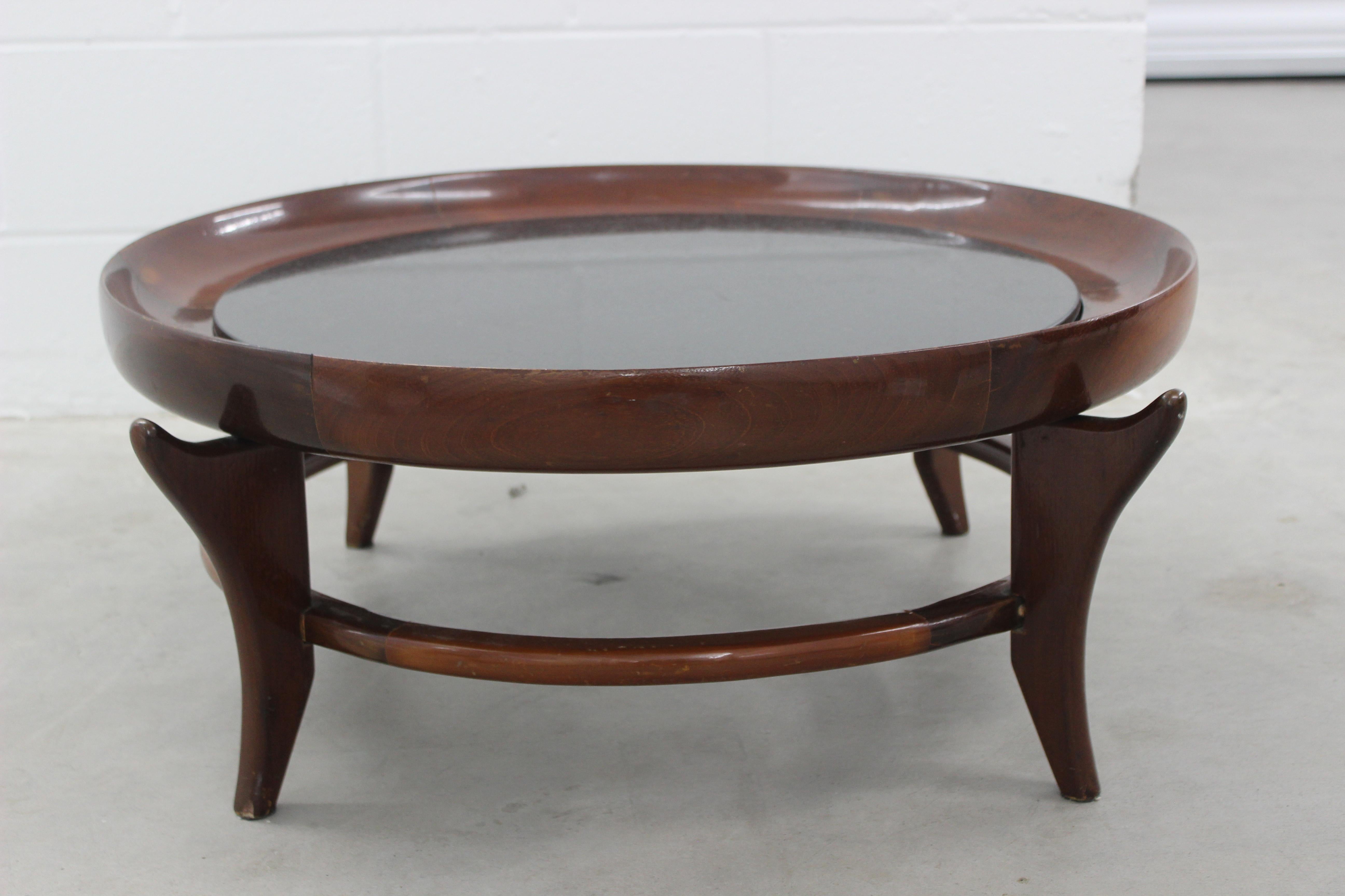 Giuseppe Scapinelli mid-century Brazilian coffee table in jacaranda and black Granite, 1950s.

P.S. Colors may vary.
       Buyer Pays Shipping Cost.