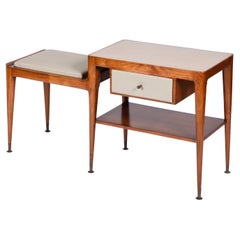 Giuseppe Scapinelli Midcentury Brazilian Telephone Table, 1950's