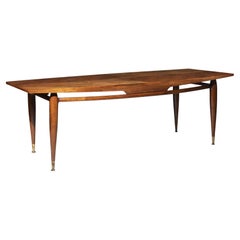 Giuseppe Scapinelli rare 'Cosmos' dining table in Caviuna wood