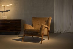 Giuseppe Scapinelli skulpturaler Sessel Brasilien 1950