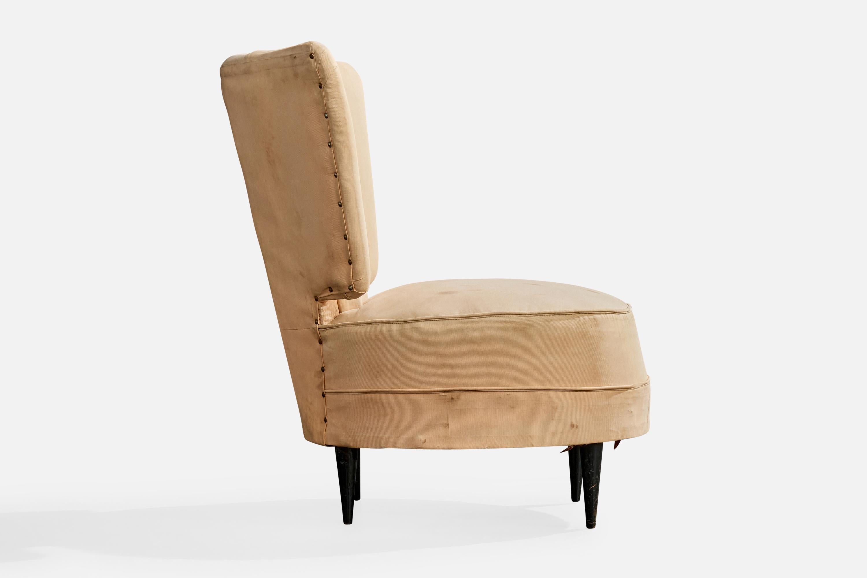 Giuseppe Scapinelli, Sillas Pantuflas, Tela, Madera, Brasil, Años 50 en venta 1