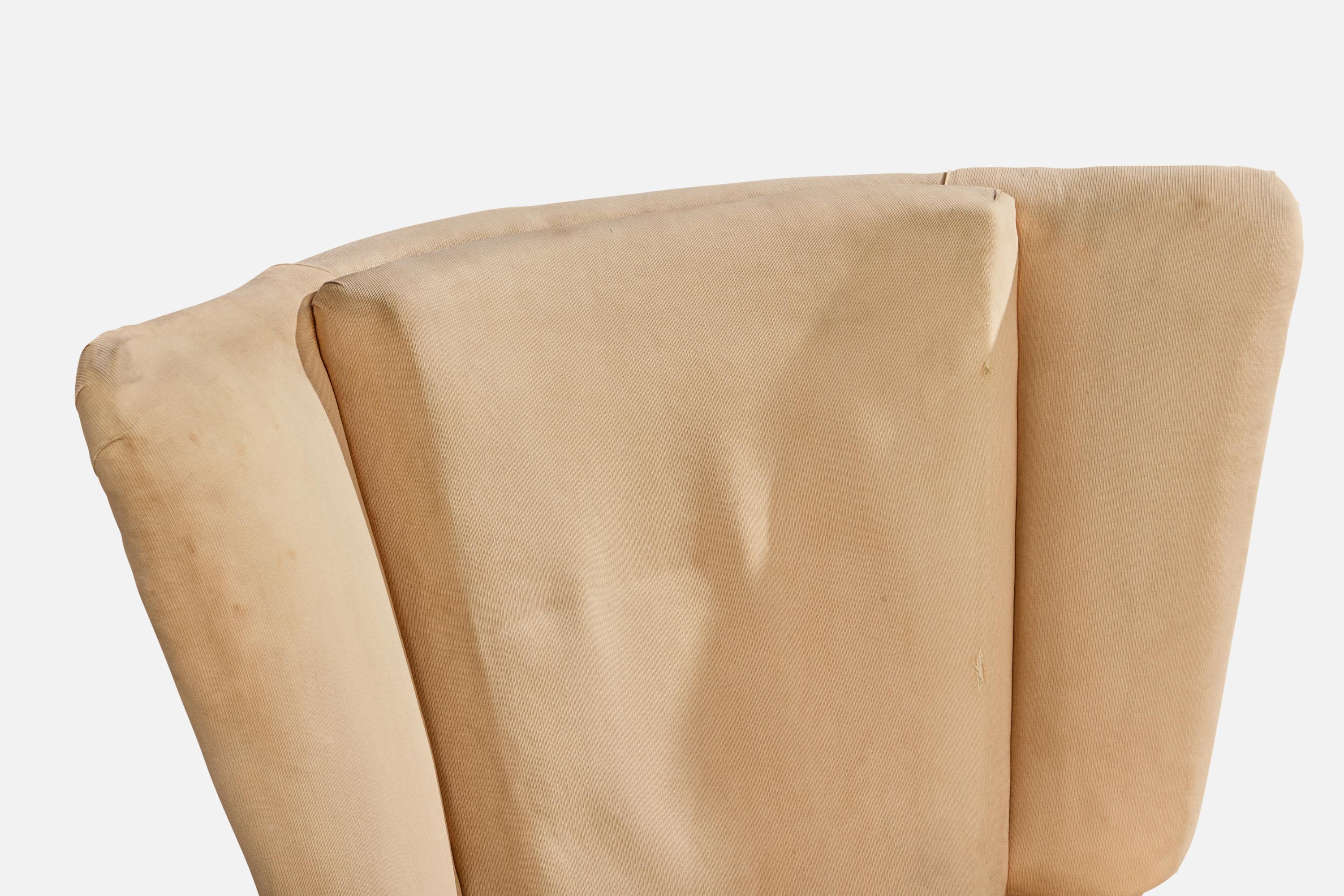 Giuseppe Scapinelli, Sillas Pantuflas, Tela, Madera, Brasil, Años 50 en venta 3