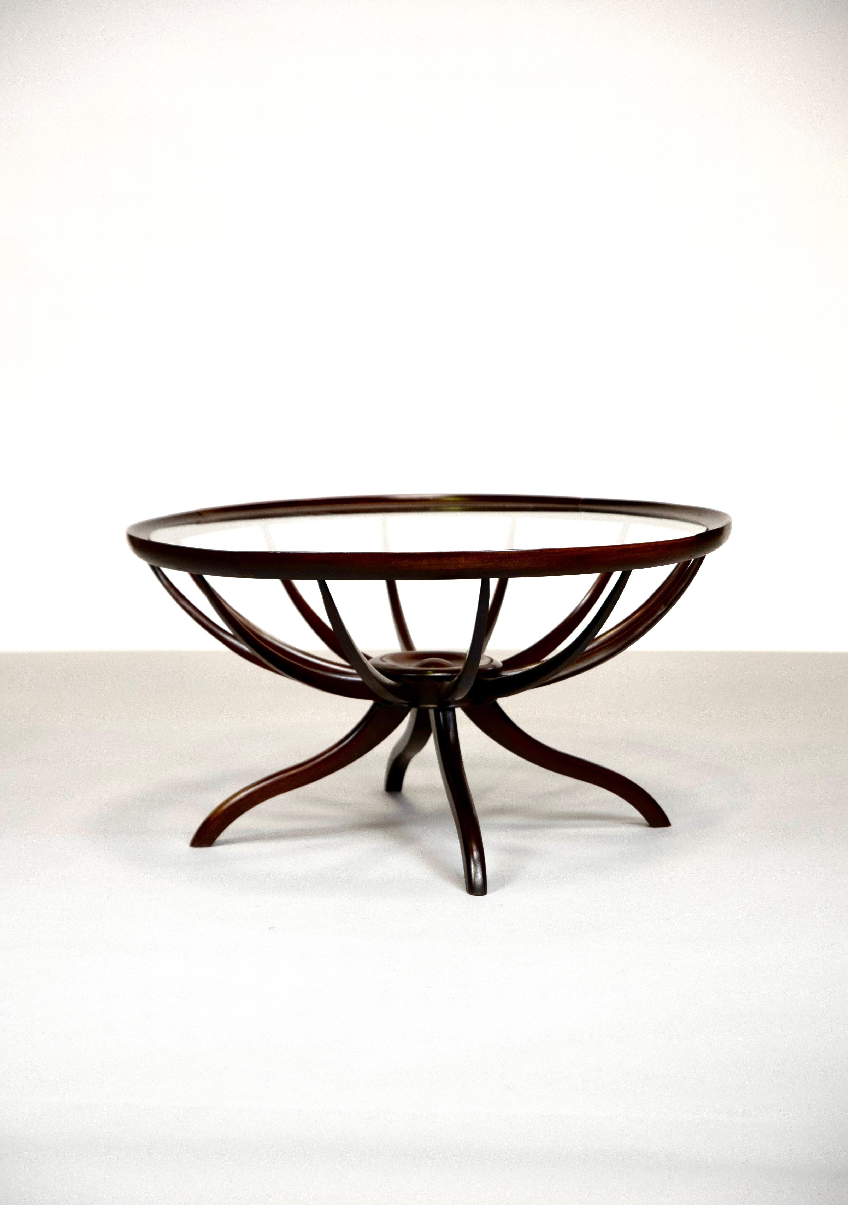 Mid-Century Modern Giuseppe Scapinelli, Coffee table 