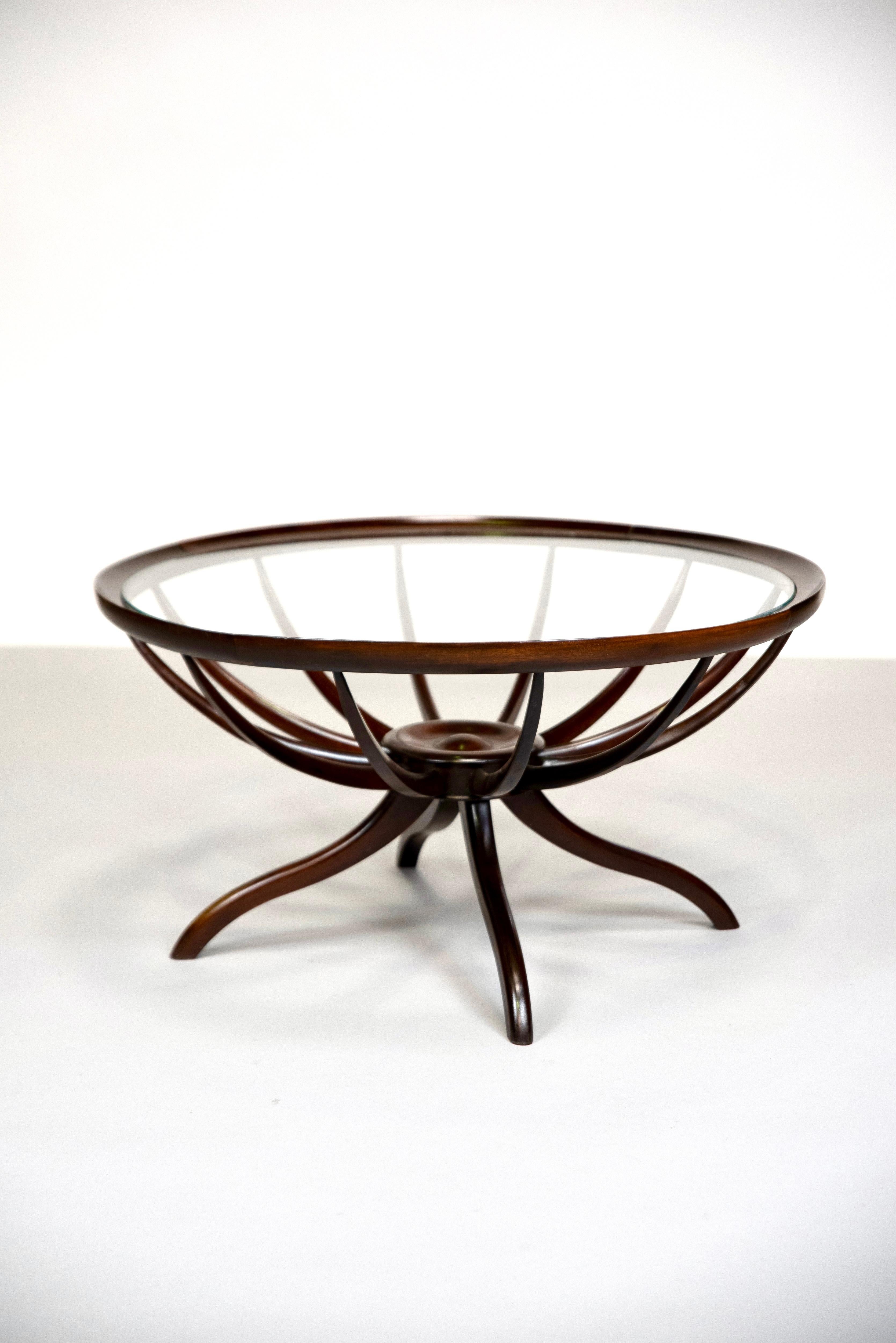 Brazilian Giuseppe Scapinelli, Coffee table 