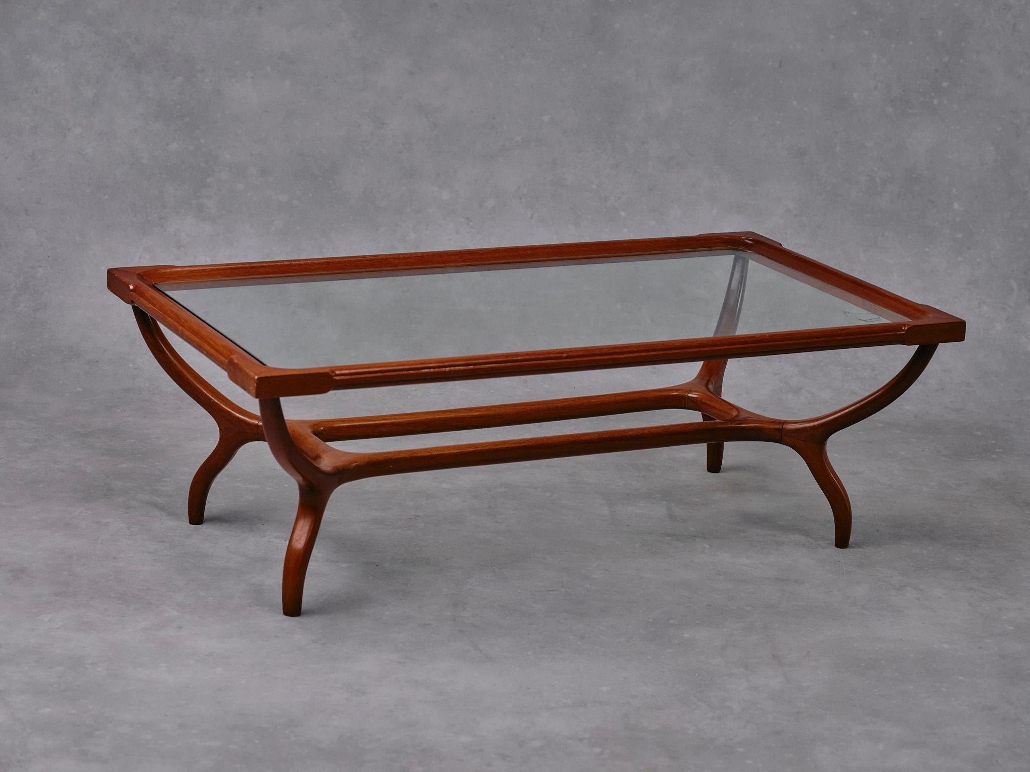 Giuseppe Scapinelli
Coffee Table
Caviuna Wood, Glass Top
Brazil, 1950s