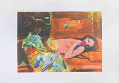 Siesta - Screen Print by  Giuseppe Tampieri - 1988