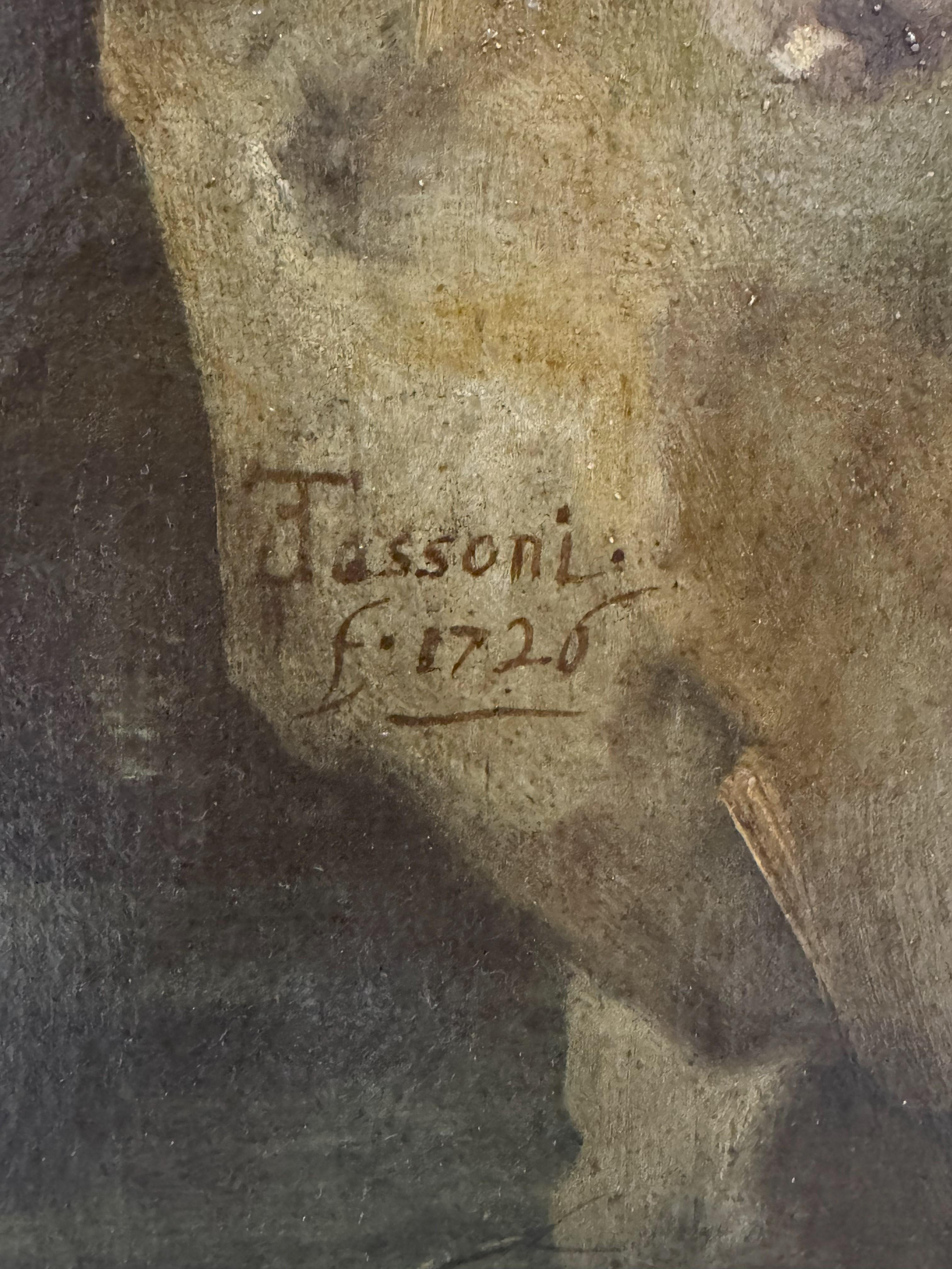 Giuseppe Tassoni (1653 -1737) 
landschaft mit Herden und einer Hirtenfamilie