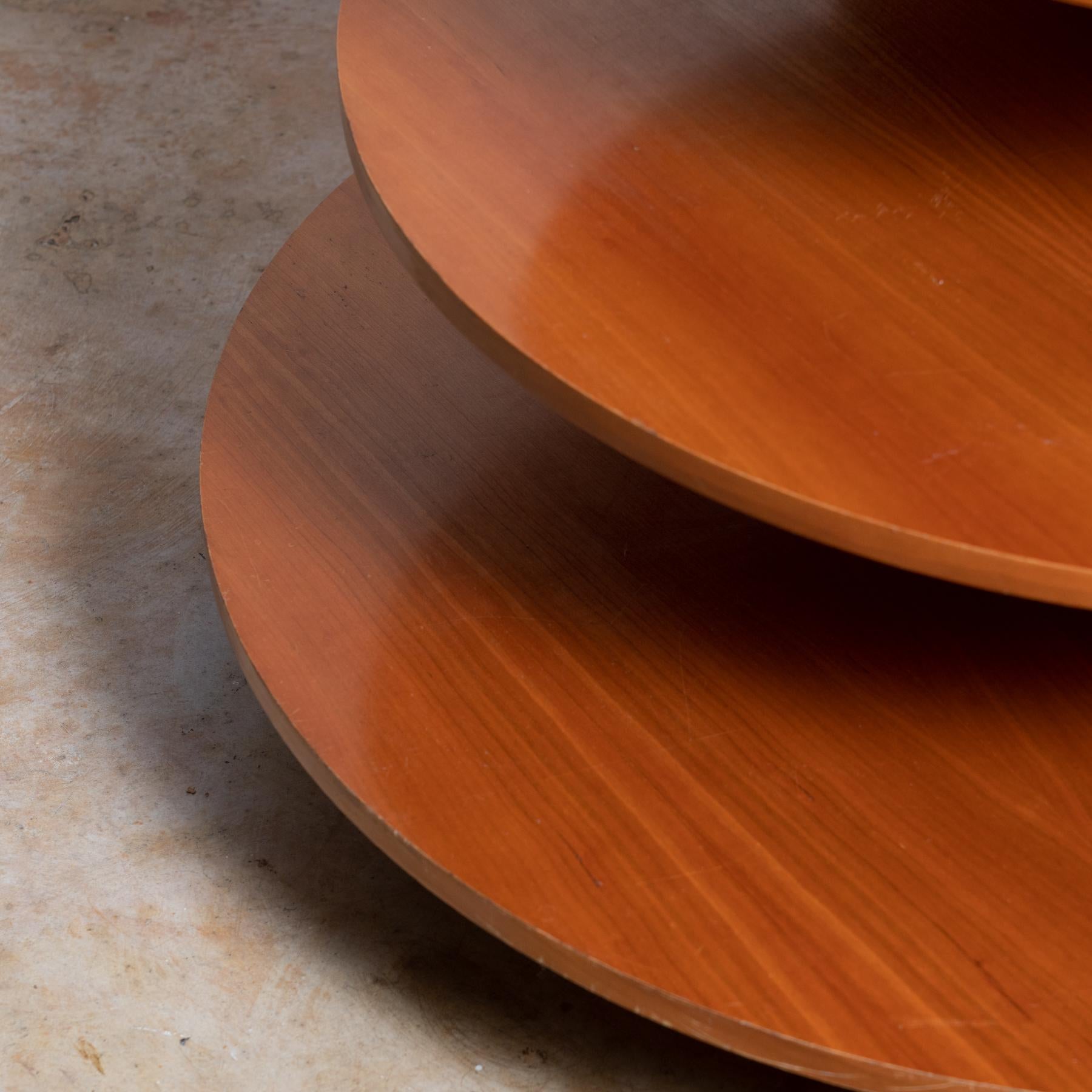 Wood Giuseppe Terragni Novocomum Coffee Table by BD