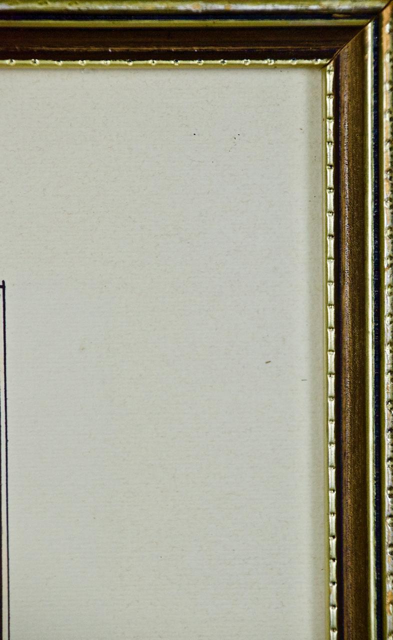 18th Century Etching of 