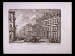 Palazzo dell'Accademia di Francia - Gravure de G. Vasi - Fin du 18e Gordon Lester