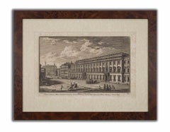 Palazzo Odescalchi - Etching by Giuseppe Vasi - 1754