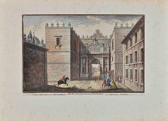 Porta del Popolo - Gravure de Giuseppe Vasi - 18e siècle