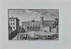 San Pietro in Vincoli - Etching by G. Vasi - Late 18th century