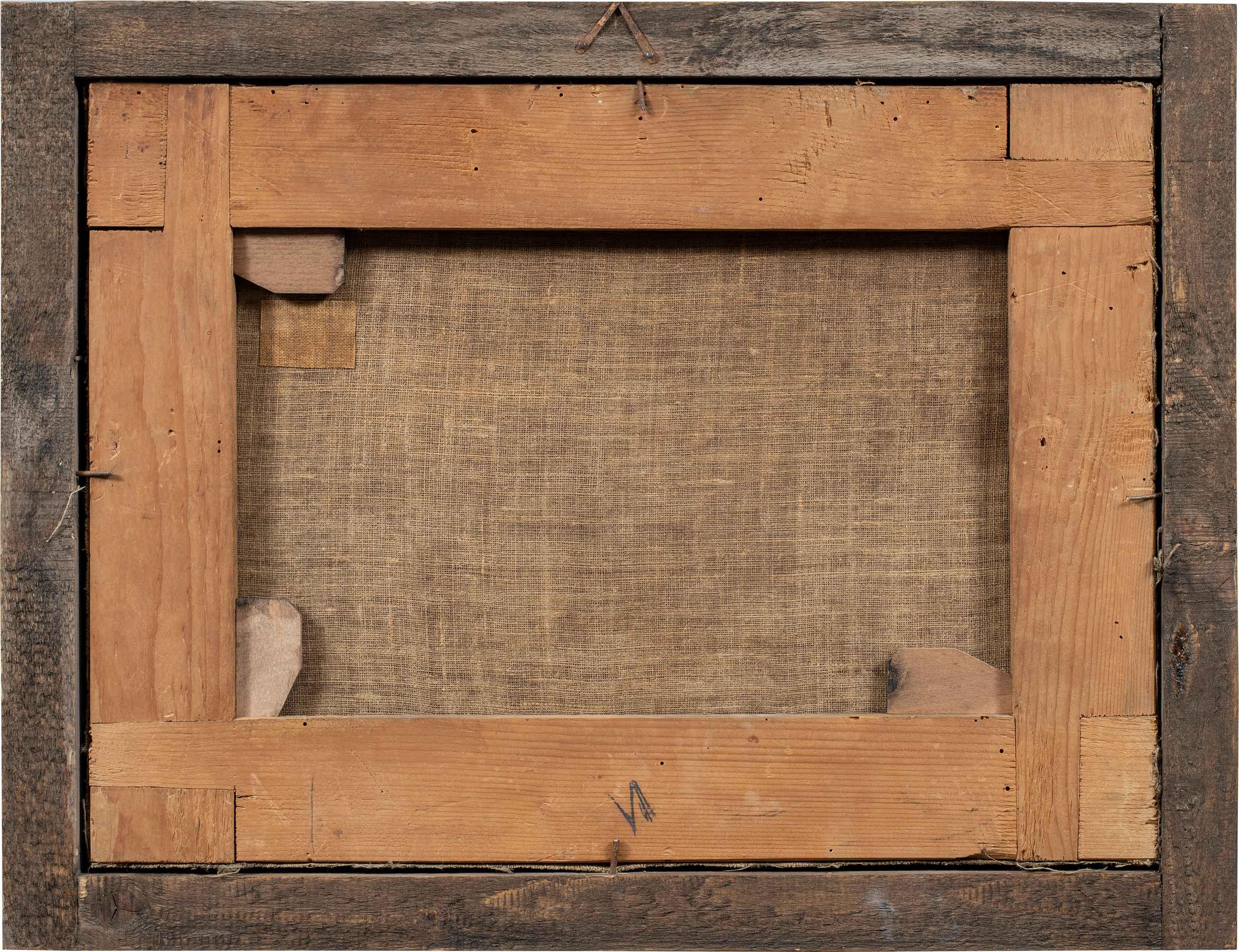 Giuseppe Zais (Venezianischer Meister) - Landschaftsmalerei des 18. Jahrhunderts - Landschaft im Angebot 3