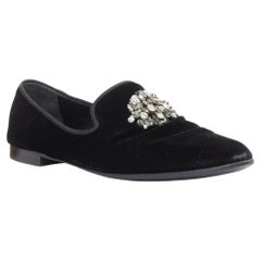 GIUSEPPE ZANOTT RemyeI – Samt-Kristall-Brosche, Grosgrain-Abendanzug, Smoking-Loafer