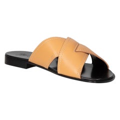 Giuseppe Zanotti Sandali Flavio in pelle beige Taglia IT 39