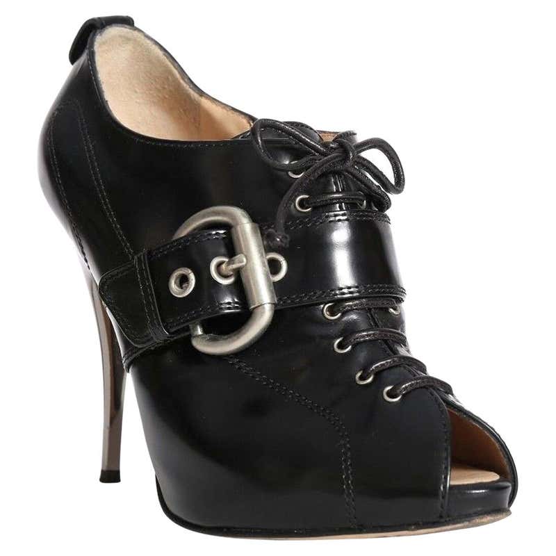 Giuseppe Zanotti Shoe Cage Black Suede 39 / 9 For Sale at 1stDibs