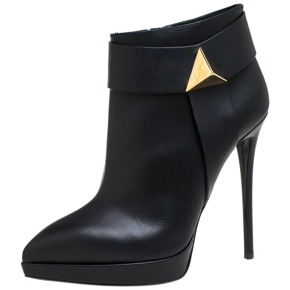 giuseppe zanotti gold shoes