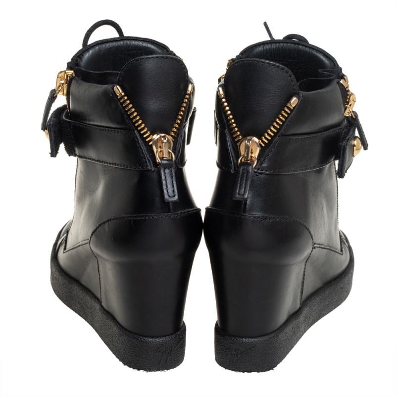 giuseppe wedge sneakers