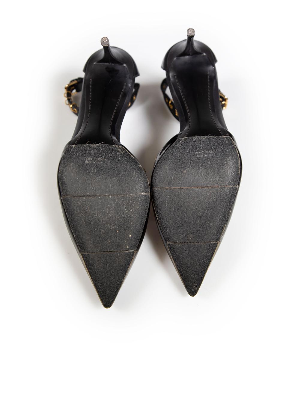 Giuseppe Zanotti escarpins cloutés à œillets noirs taille IT 41 Bon état - En vente à London, GB