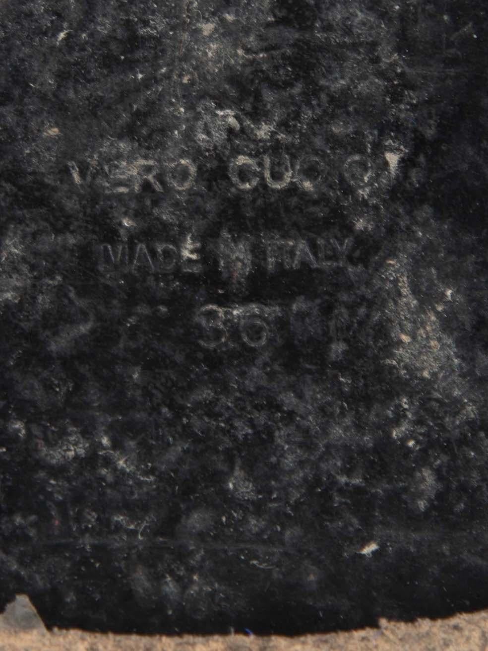 Giuseppe Zanotti Schwarze Schlangenhaut-Sandalen mit Anhänger Größe IT 36 im Angebot 1