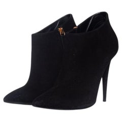 Giuseppe Zanotti, black suede ankle boots