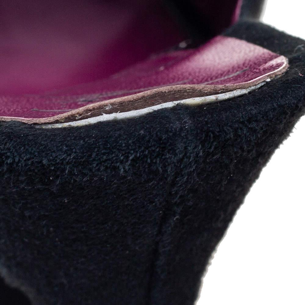 Giuseppe Zanotti Black Suede Open Toe Mule Sandals Size 40.5 For Sale 4