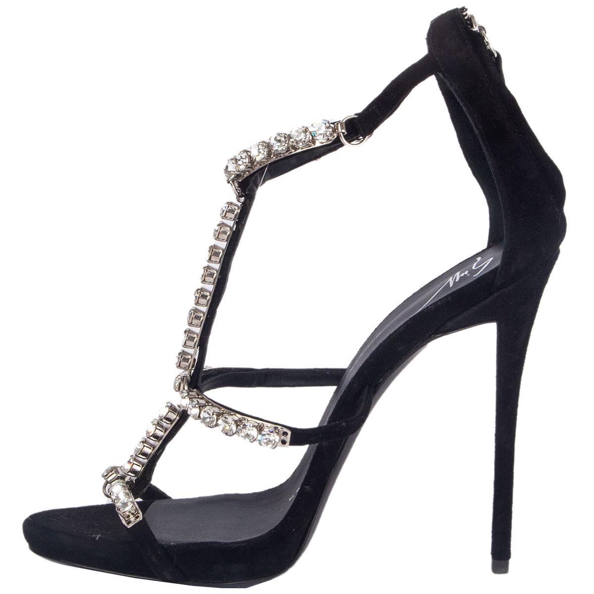 giuseppe zanotti black heels