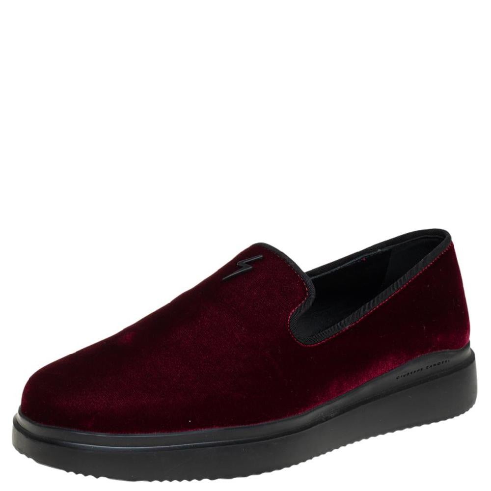 Burgundy giuseppe shoes hotsell