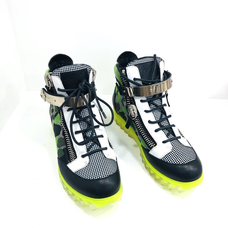 Giuseppe Zanotti Camel Leather Shoes Size 39.5 For Sale at