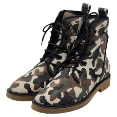 Giuseppe Zanotti Camouflage Boots