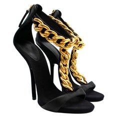 Used Giuseppe Zanotti Colline Black Pumps 37.5