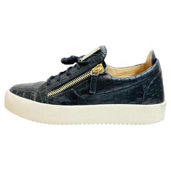 Baskets Giuseppe Zanotti en cuir embossé croco