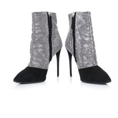Giuseppe Zanotti, crystal mesh ankle boots