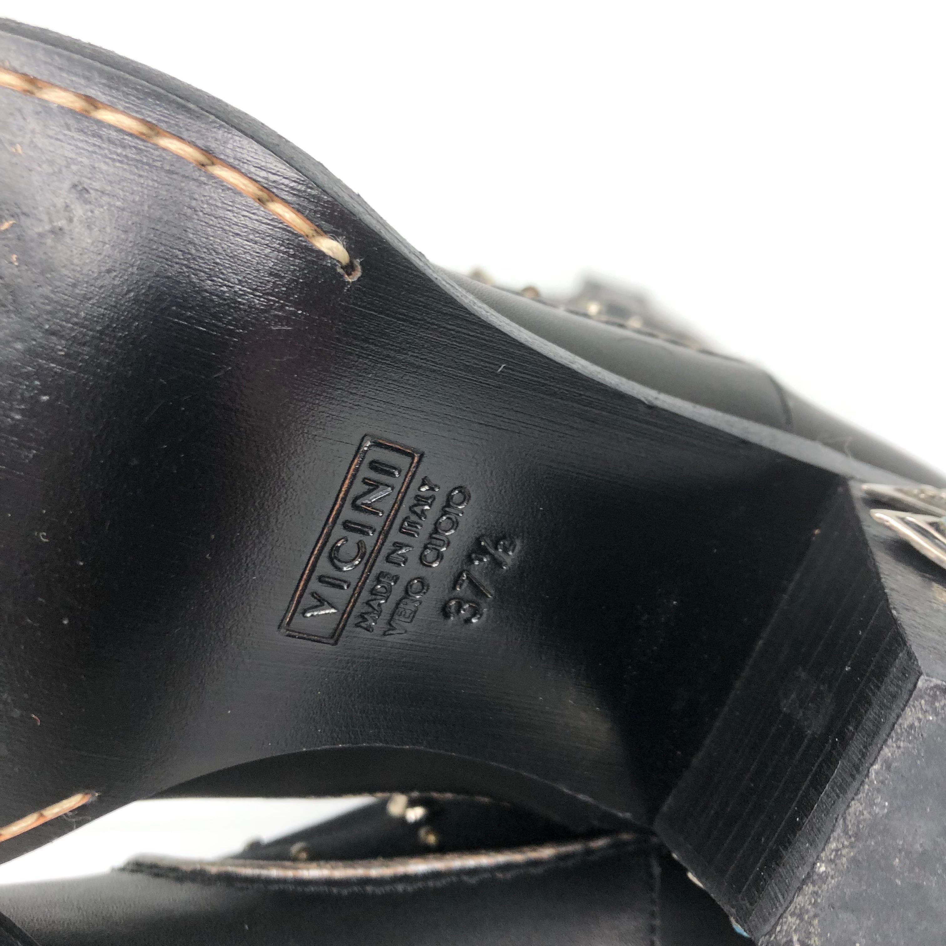 Giuseppe Zanotti Crystals Studded Pull On Western Cowgirl Heeled Boots 37.5 For Sale 4