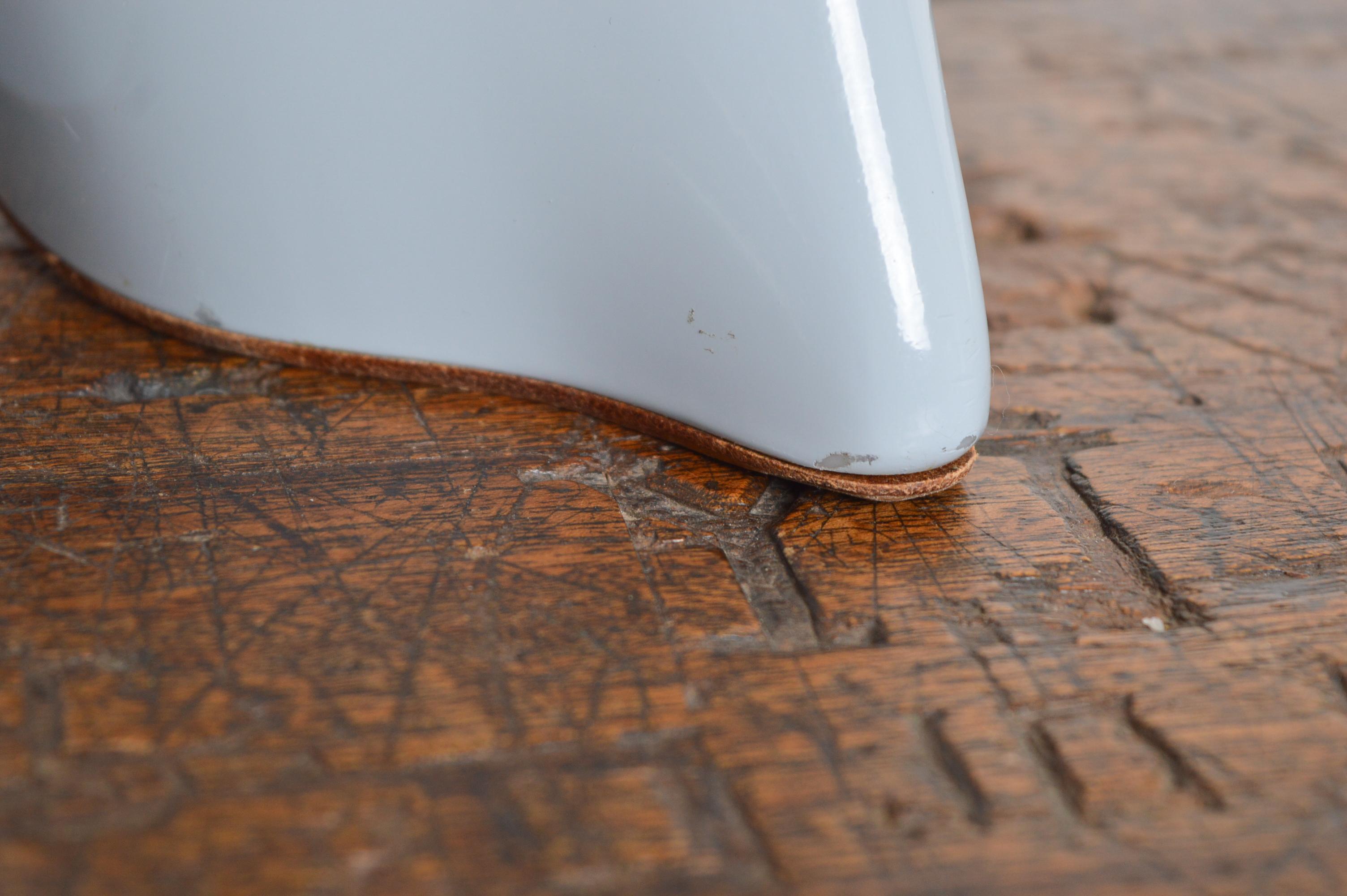 Giuseppe Zanotti Dove Grey Suede Peep Toe Platform Heel Less Slingback EU 37.5 For Sale 10