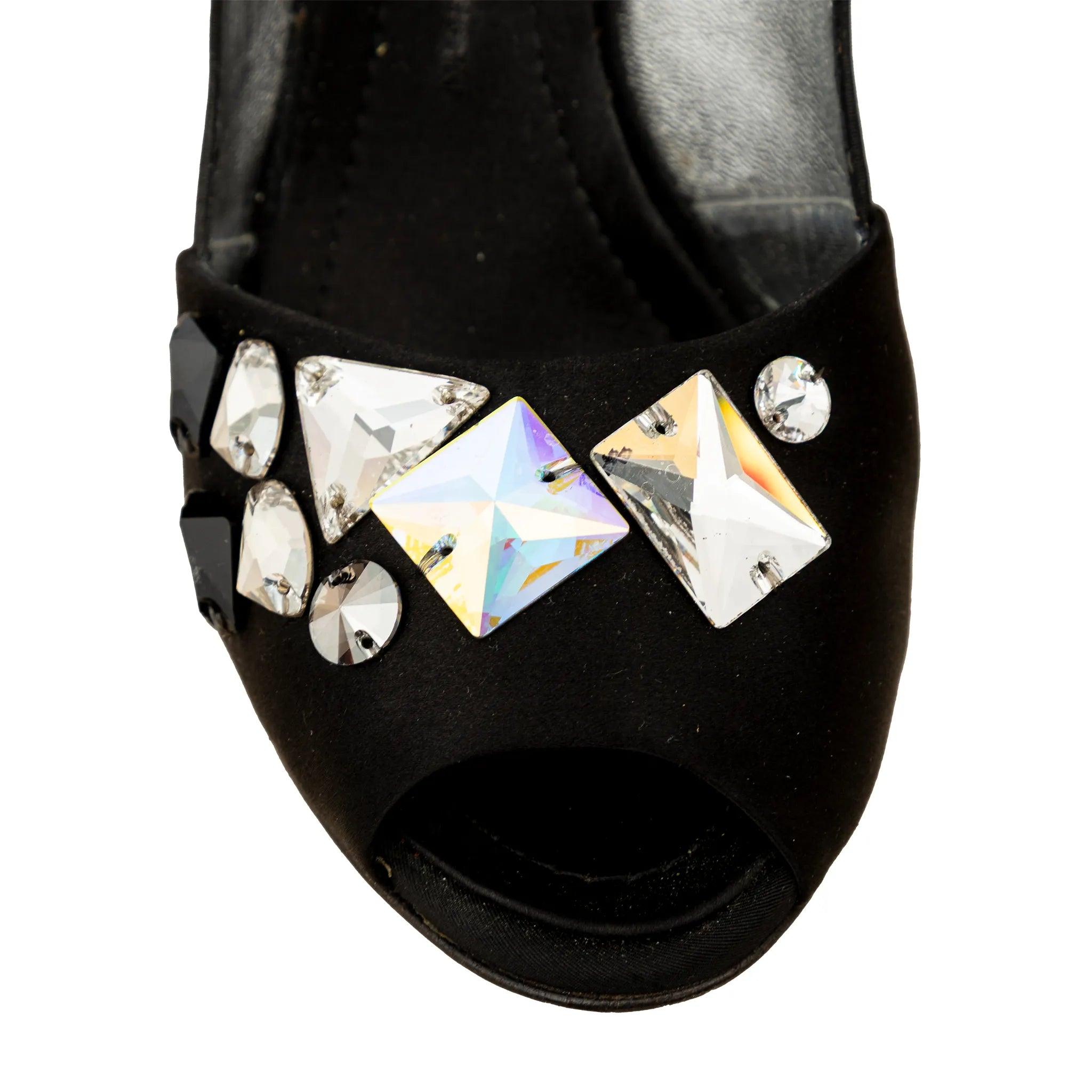 Giuseppe Zanotti Bombas de Satén Embellecedoras - '10s en venta 2