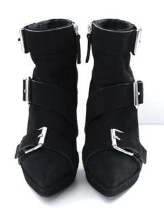Giuseppe Zanotti Emy Buckle Detail Platform Ankle Boots
