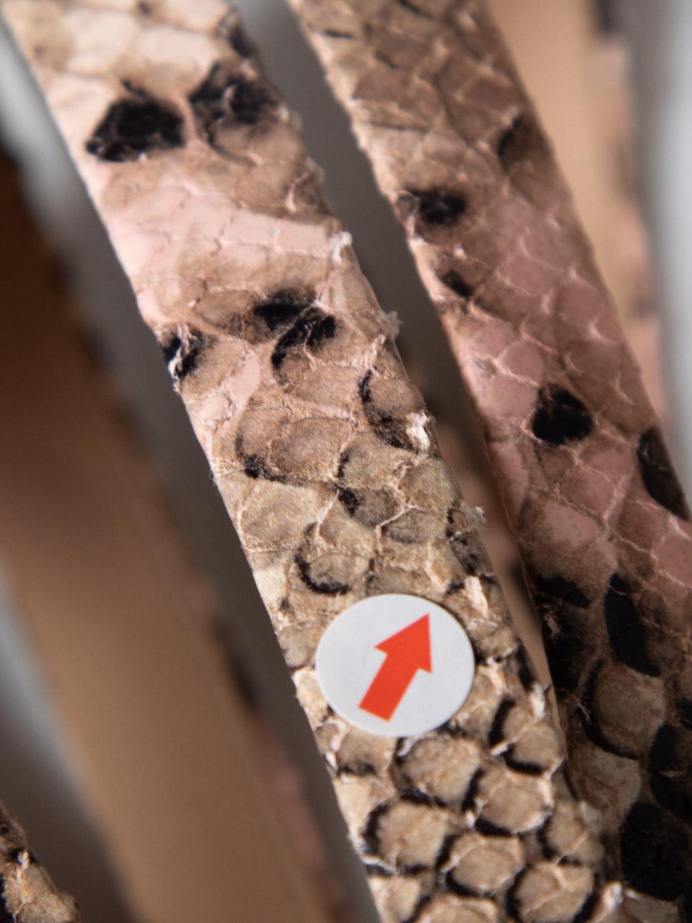 Giuseppe Zanotti for Jenifer Lopez Beige Strappy Gladiator Sandals Size IT 38.5 en vente 5