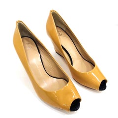 Giuseppe Zanotti Ginger Cowhide Leather Fish Beak Shoes Size 36