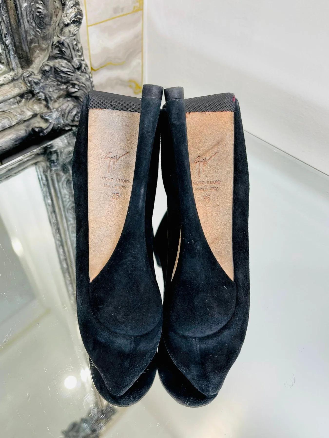 Black Giuseppe Zanotti Heels For Sale