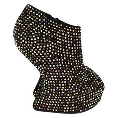 botín GIUSEPPE ZANOTTI GAGA DE ALTO TALÓN CON CRISTALES SWAROVSKI 37 - 7