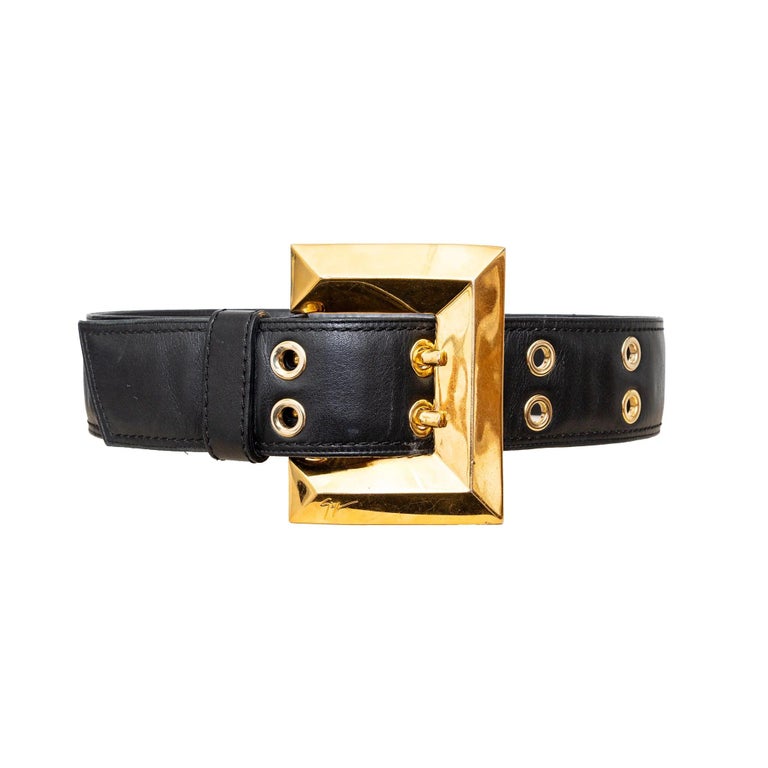 Giuseppe Zanotti Leather Belt - \'10s Amazon.com: Giuseppe Zanotti, Giuseppe Belt, Black : Amazon  main image 3